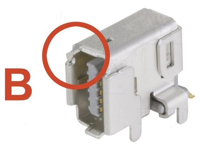 Connector: ix Industrial; contact; ix Industrial®; mannelijk Connector: ix Industrial; contact; ix Industrial®; mannelijk